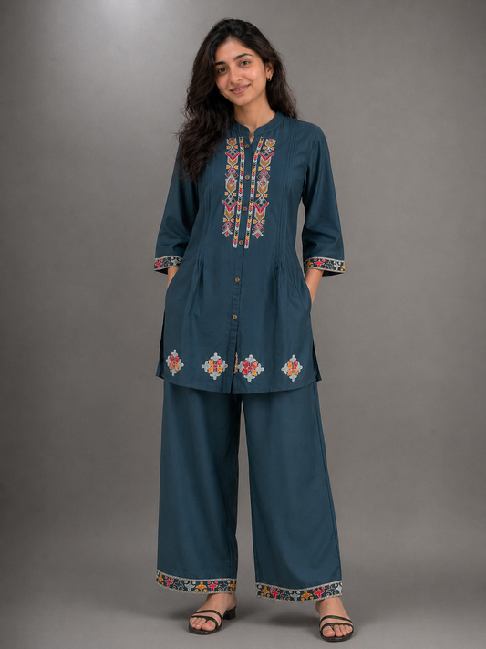 Embroidered Cord-Set