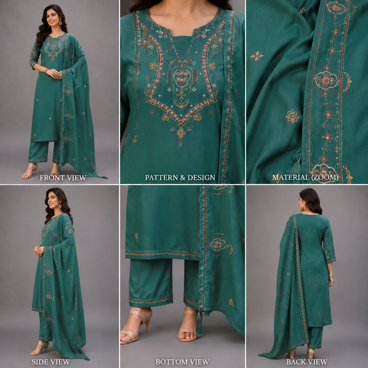 Kurta Pant  Set with Dupatta