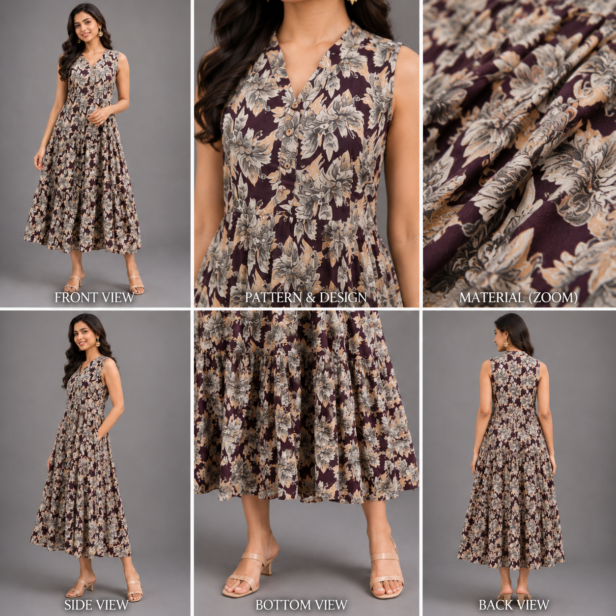 Sleeve Less Frock